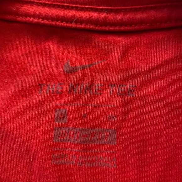 Nike Mens Dri-Fit Tampa Bay Buccaneers Bucs NFL Tee shirt small red euc flawless - Picture 8 of 8